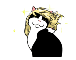 A little fat cat animation 3 sticker #15748558