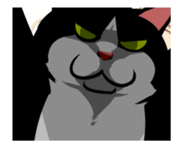 A little fat cat animation 3 sticker #15748562