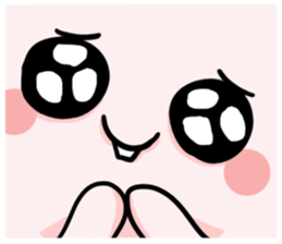 a bunny ghost sticker #15748932