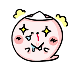 a bunny ghost sticker #15748940