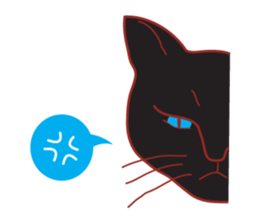 a cat enjoying a slowly life sticker #15749232