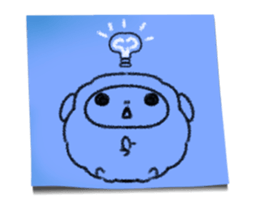 sticky paper animated sticker #15749328