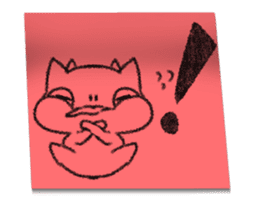 sticky paper animated sticker #15749331