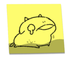 sticky paper animated sticker #15749332