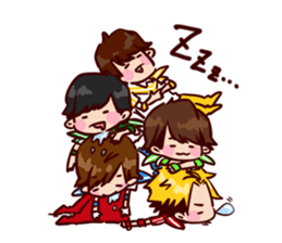 BOYS AND MEN Gymnastics Sticker 2 sticker #15749573