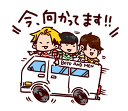 BOYS AND MEN Gymnastics Sticker 2 sticker #15749582