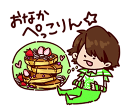 BOYS AND MEN Gymnastics Sticker 2 sticker #15749587