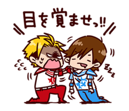 BOYS AND MEN Gymnastics Sticker 2 sticker #15749588