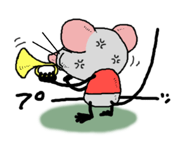 mukoukizu tyuuta mouse 01 sticker #15750199