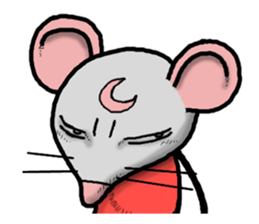 mukoukizu tyuuta mouse 01 sticker #15750207