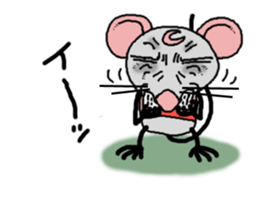 mukoukizu tyuuta mouse 01 sticker #15750209