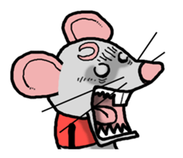 mukoukizu tyuuta mouse 01 sticker #15750214