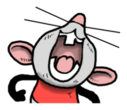 mukoukizu tyuuta mouse 01 sticker #15750215