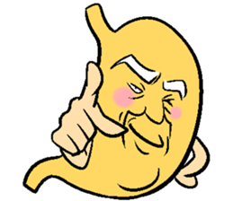 Cute Stomach sticker #15750762