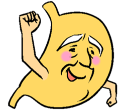 Cute Stomach sticker #15750765