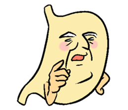 Cute Stomach sticker #15750770