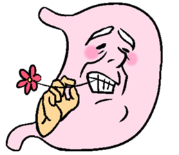 Cute Stomach sticker #15750772