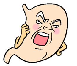 Cute Stomach sticker #15750773