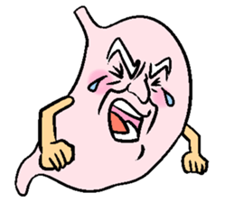 Cute Stomach sticker #15750774