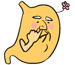 Cute Stomach sticker #15750777