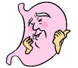 Cute Stomach sticker #15750778