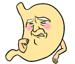 Cute Stomach sticker #15750779