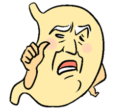 Cute Stomach sticker #15750781