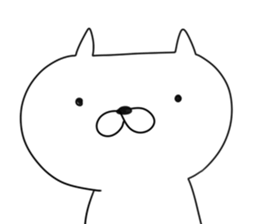 Rabbit and Cat like Bear sticker #15750828