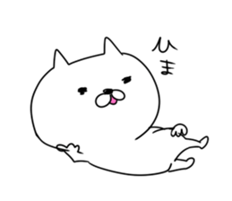 Rabbit and Cat like Bear sticker #15750852