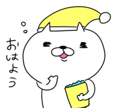 Rabbit and Cat like Bear sticker #15750863