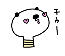 Cute screw animal sticker #15751107