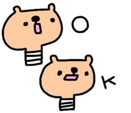 Cute screw animal sticker #15751110