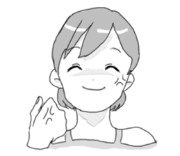 Cover up with a smile sticker #15751195