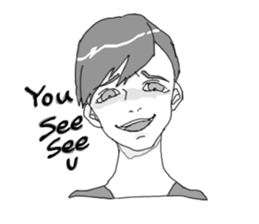 Cover up with a smile sticker #15751198