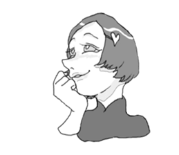 Cover up with a smile sticker #15751199