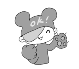 Cover up with a smile sticker #15751207