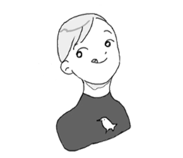 Cover up with a smile sticker #15751208