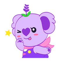 Get Movin! Purple Koala- Vol.1 (English) sticker #15752202