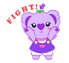 Get Movin! Purple Koala- Vol.1 (English) sticker #15752204
