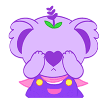 Get Movin! Purple Koala- Vol.1 (English) sticker #15752206