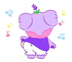 Get Movin! Purple Koala- Vol.1 (English) sticker #15752209