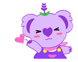 Get Movin! Purple Koala- Vol.1 (English) sticker #15752211