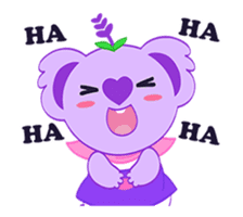 Get Movin! Purple Koala- Vol.1 (English) sticker #15752213