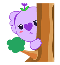 Get Movin! Purple Koala- Vol.1 (English) sticker #15752214