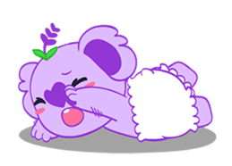 Get Movin! Purple Koala- Vol.1 (English) sticker #15752217