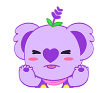 Get Movin! Purple Koala- Vol.1 (English) sticker #15752220
