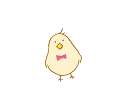 A sticker of bird. sticker #15752555