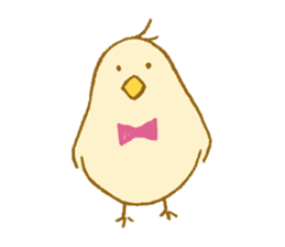 A sticker of bird. sticker #15752556