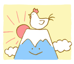 A sticker of bird. sticker #15752559