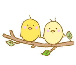 A sticker of bird. sticker #15752563